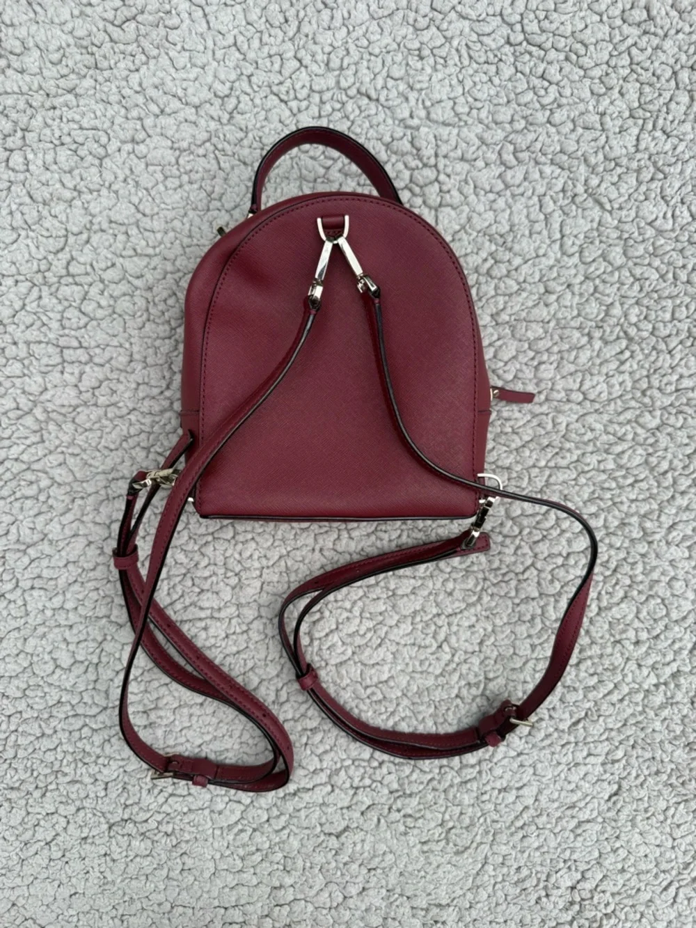 kate spade Wine Red Mini Backpack